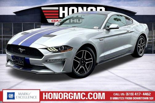 Ingot Silver 2018 Ford Mustang EcoBoost Premium