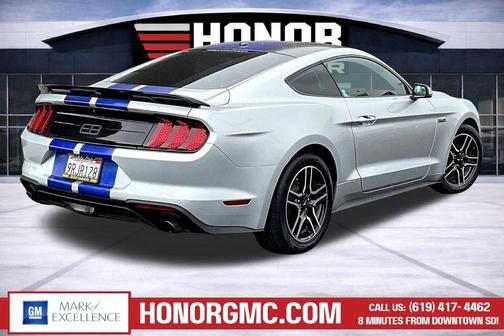 Ingot Silver 2018 Ford Mustang EcoBoost Premium