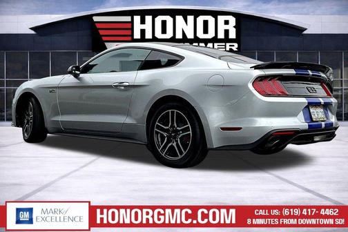Ingot Silver 2018 Ford Mustang EcoBoost Premium