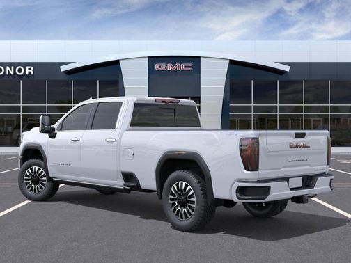 Glacier White Tricoat 2026 GMC Sierra 2500 Denali Ultimate