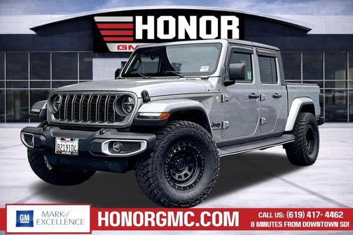 Billet Silver Metallic Clearcoat 2020 Jeep Gladiator Sport S