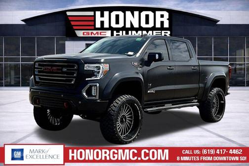 Satin Steel Metallic 2021 GMC Sierra 1500 AT4
