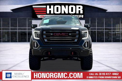 Satin Steel Metallic 2021 GMC Sierra 1500 AT4