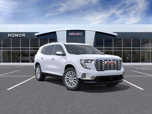 Glacier White Tricoat 2026 GMC Acadia Denali
