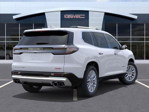 Glacier White Tricoat 2026 GMC Acadia Denali