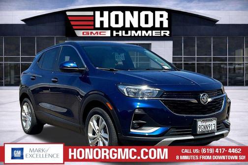 Sapphire Metallic 2023 Buick Encore GX Preferred