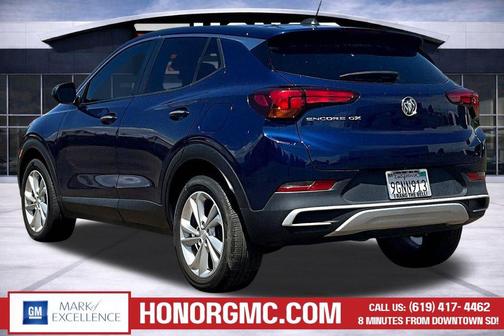 Sapphire Metallic 2023 Buick Encore GX Preferred