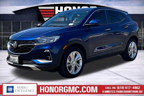 Sapphire Metallic 2023 Buick Encore GX Preferred