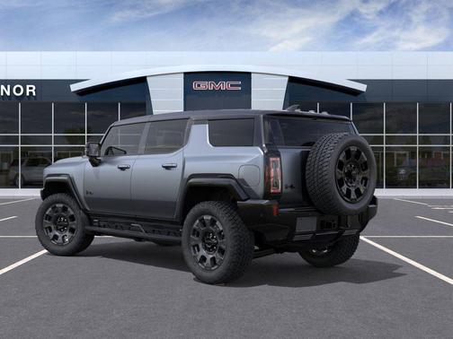 Magnus Gray Matte 2026 GMC HUMMER EV SUV 3X