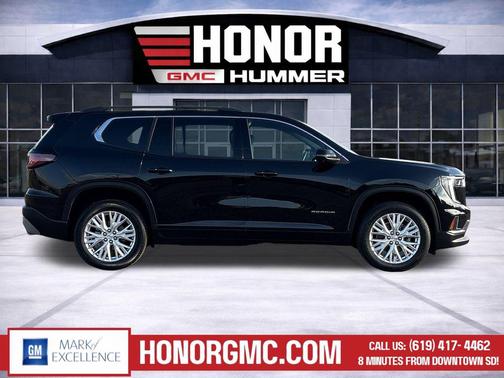 Ebony Twilight Metallic 2024 GMC Acadia AWD Elevation