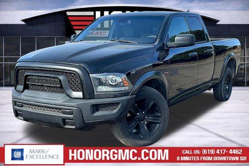 Diamond Black Crystal Pearlcoat 2021 RAM 1500 Classic Warlock Quad Cab 4x2 6'4' Box