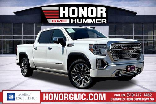 White Frost Tricoat 2020 GMC Sierra 1500 Denali