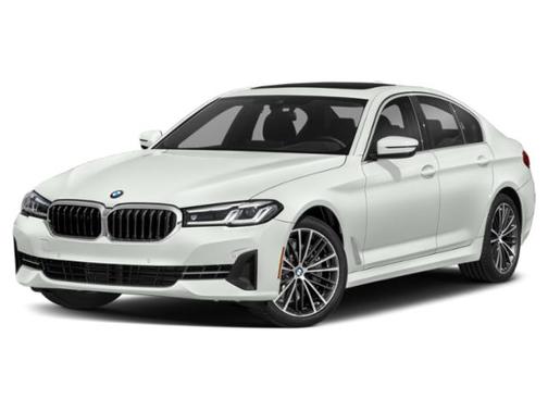 Alpine White 2023 BMW 540 i Sedan