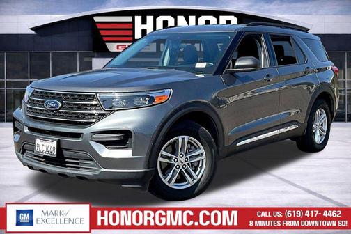 Gray Metallic 2023 Ford Explorer XLT