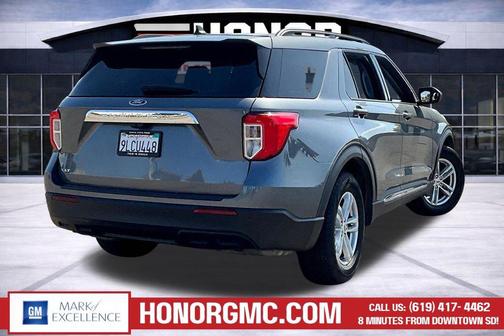 Gray Metallic 2023 Ford Explorer XLT