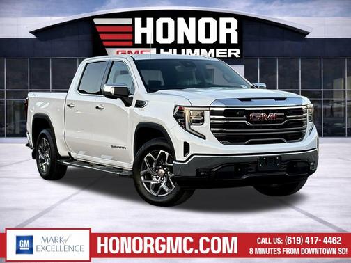 Summit White 2026 GMC Sierra 1500 SLT