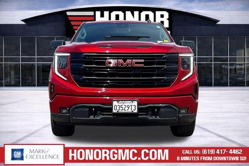Volcanic Red Tintcoat 2023 GMC Sierra 1500 Elevation