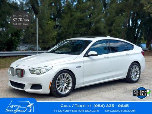 2016 BMW 550 Gran Turismo i xDrive