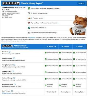 2014 Mercedes-Benz G-Class G 63 AMG