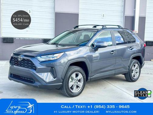 Gray 2025 Toyota RAV4 XLE SUV