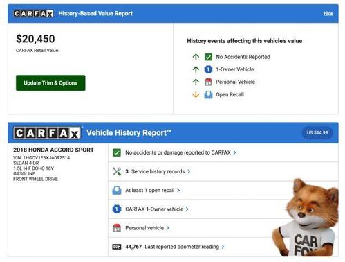 2018 Honda Accord Sport