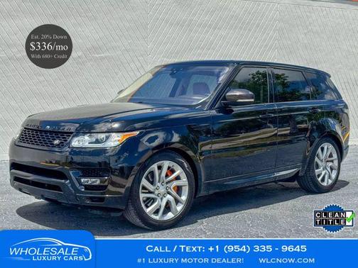 2017 Land Rover Range Rover Sport 3.0L Turbocharged Diesel HSE Td6