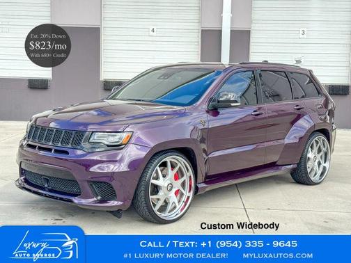 Purple 2020 Jeep Grand Cherokee Trackhawk SUV