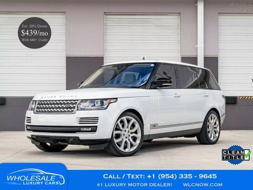 2017 Land Rover Range Rover 5.0L Supercharged