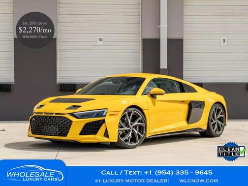 2023 Audi R8 5.2 V10 performance