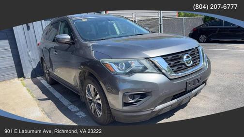 Gun Metallic 2017 Nissan Pathfinder S