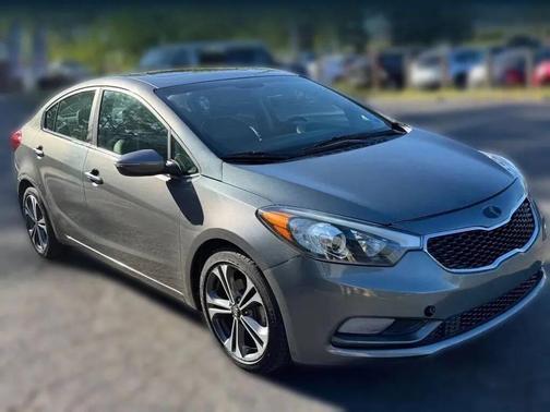 Gray 2016 Kia Forte EX