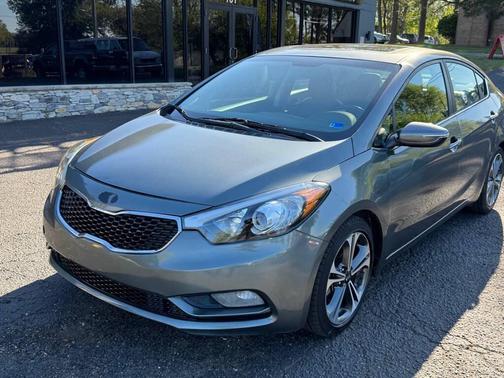 Gray 2016 Kia Forte EX