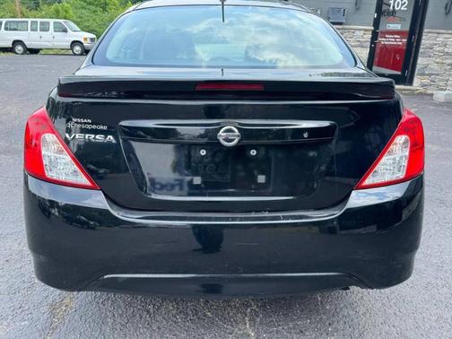 Black 2017 Nissan Versa 1.6 S+