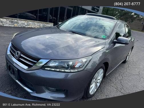 Gray 2015 Honda Accord EX-L