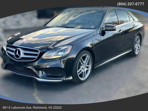 Black 2014 Mercedes-Benz E-Class E 350 4MATIC