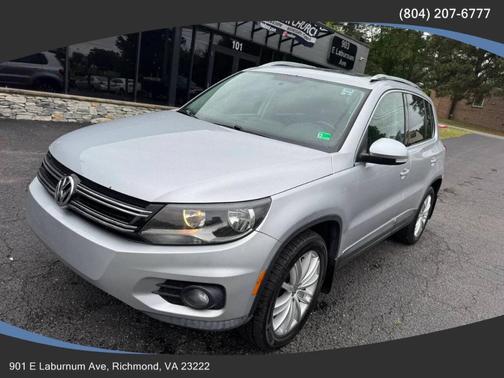 Silver 2014 Volkswagen Tiguan 4MOTION Auto SEL