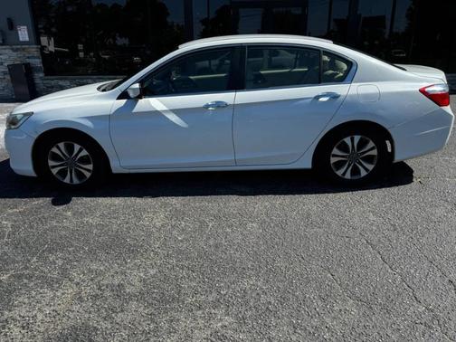 White 2013 Honda Accord LX