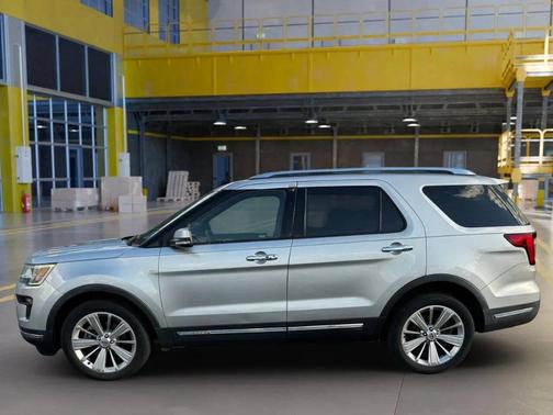 Silver 2019 Ford Explorer Limited