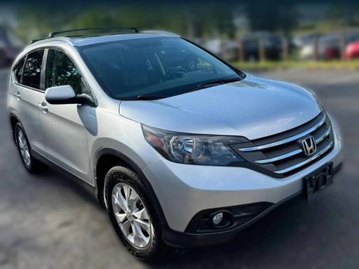 Silver 2013 Honda CR-V EX-L