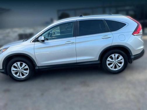 Silver 2013 Honda CR-V EX-L