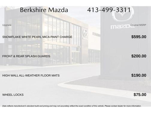 Snowflake White Pearl 2026 Mazda Mazda3 FWD w/Preferred Package