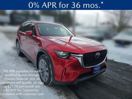 Soul Red Crystal Metallic 2026 Mazda CX-90 Preferred
