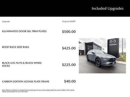 Polymetal Gray Metallic 2024 Mazda CX-5 Carbon Edition