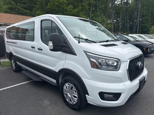 Oxford White 2023 Ford Transit-350 XLT