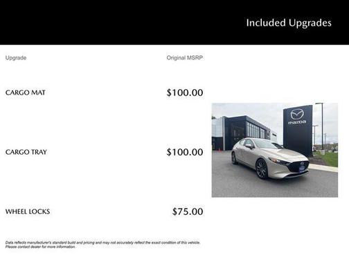 Platinum Quartz Metallic 2024 Mazda Mazda3 FWD w/Preferred Package