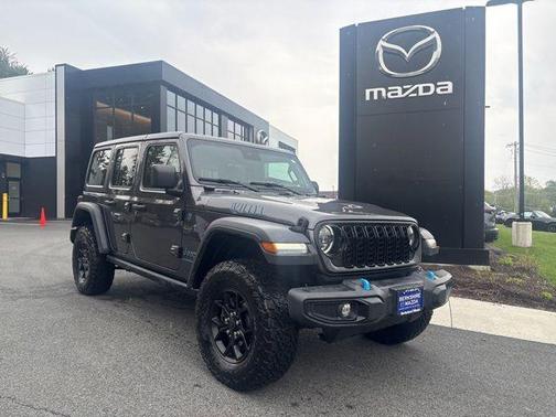 Granite Crystal Clearcoat Metallic 2024 Jeep Wrangler 4xe Sport