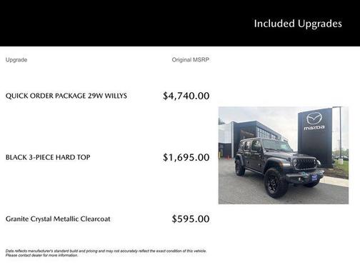 Granite Crystal Clearcoat Metallic 2024 Jeep Wrangler 4xe Sport