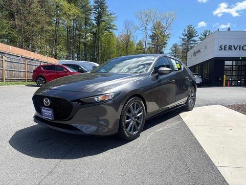Machine Gray Metallic 2021 Mazda Mazda3 AWD w/Preferred Package