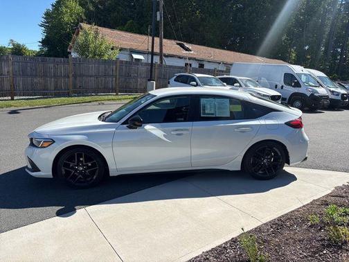 White 2023 Honda Civic Sport
