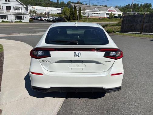 White 2023 Honda Civic Sport